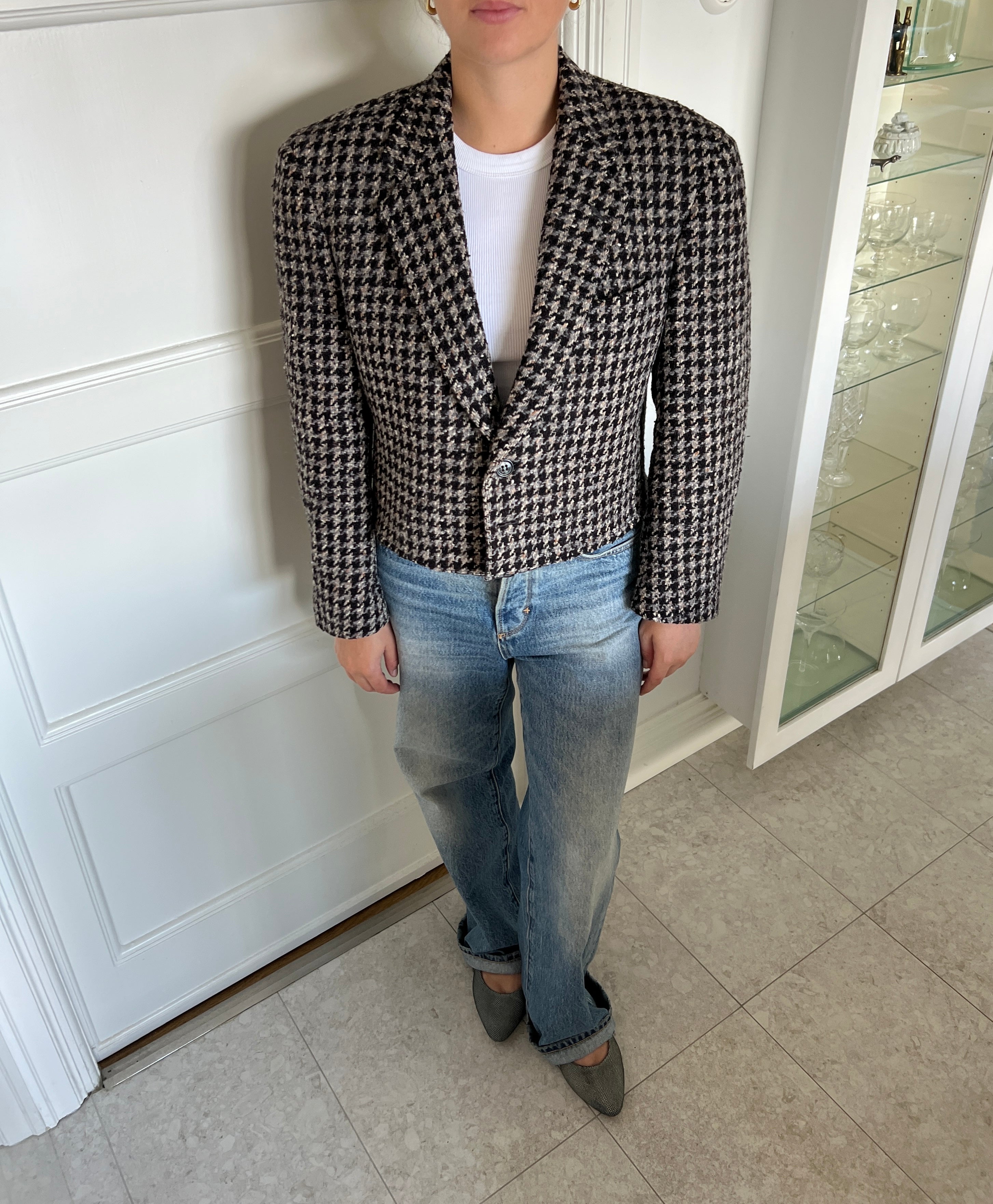 Houndstooth Blazer